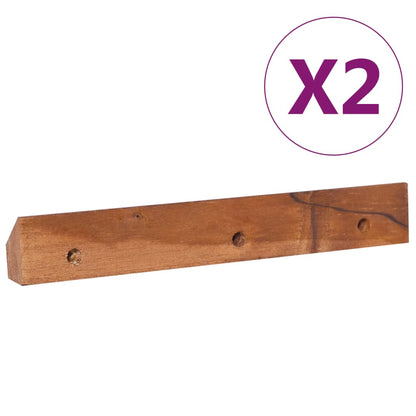 Wand-TV-Schrank 180x30x30 cm Teak Massivholz - Pazzar.ch