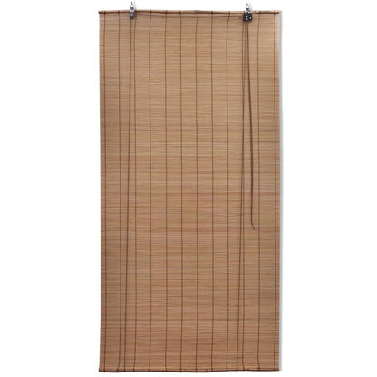 Bambusrollos 2 Stk. 80x160 cm Braun - Pazzar.ch
