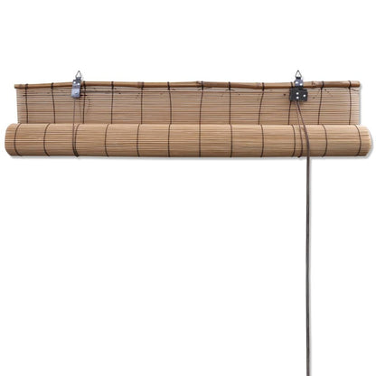 Bambusrollos 2 Stk. 80x160 cm Braun - Pazzar.ch