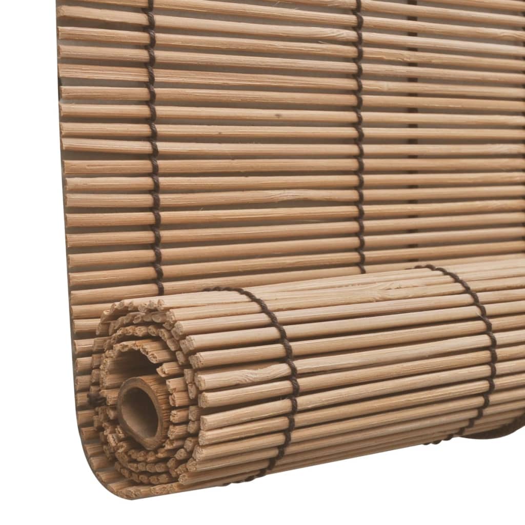 Bambusrollos 2 Stk. 100x160 cm Braun - Pazzar.ch