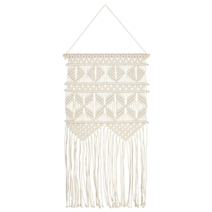 Makramee Wandbehang 40x80 cm Baumwolle - Pazzar.ch