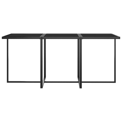 11-tlg. Garten-Essgruppe mit Kissen Poly Rattan Grau - Pazzar.ch