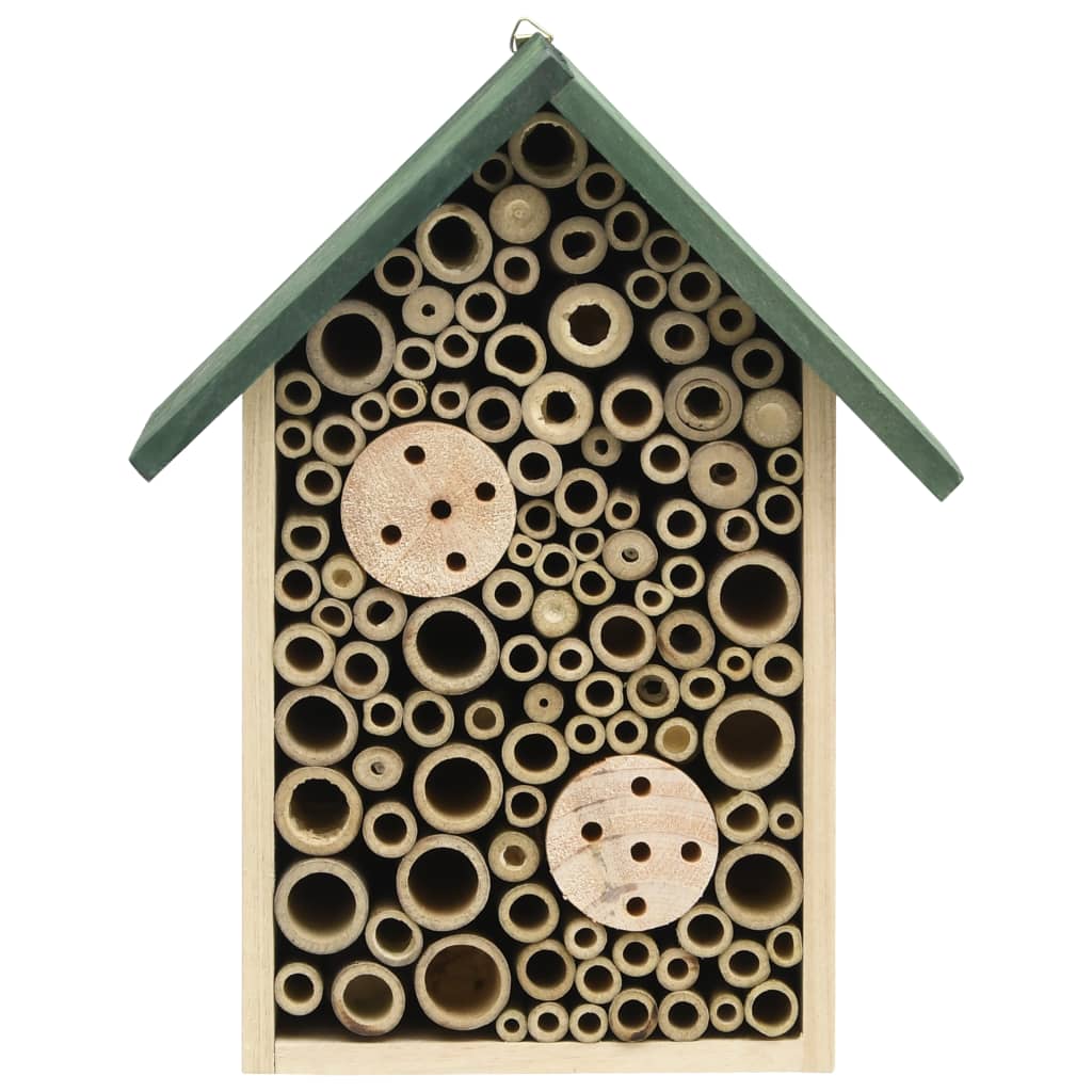 Insektenhotels 2 Stk. 23x14x29 cm Massivholz Tanne - Pazzar.ch