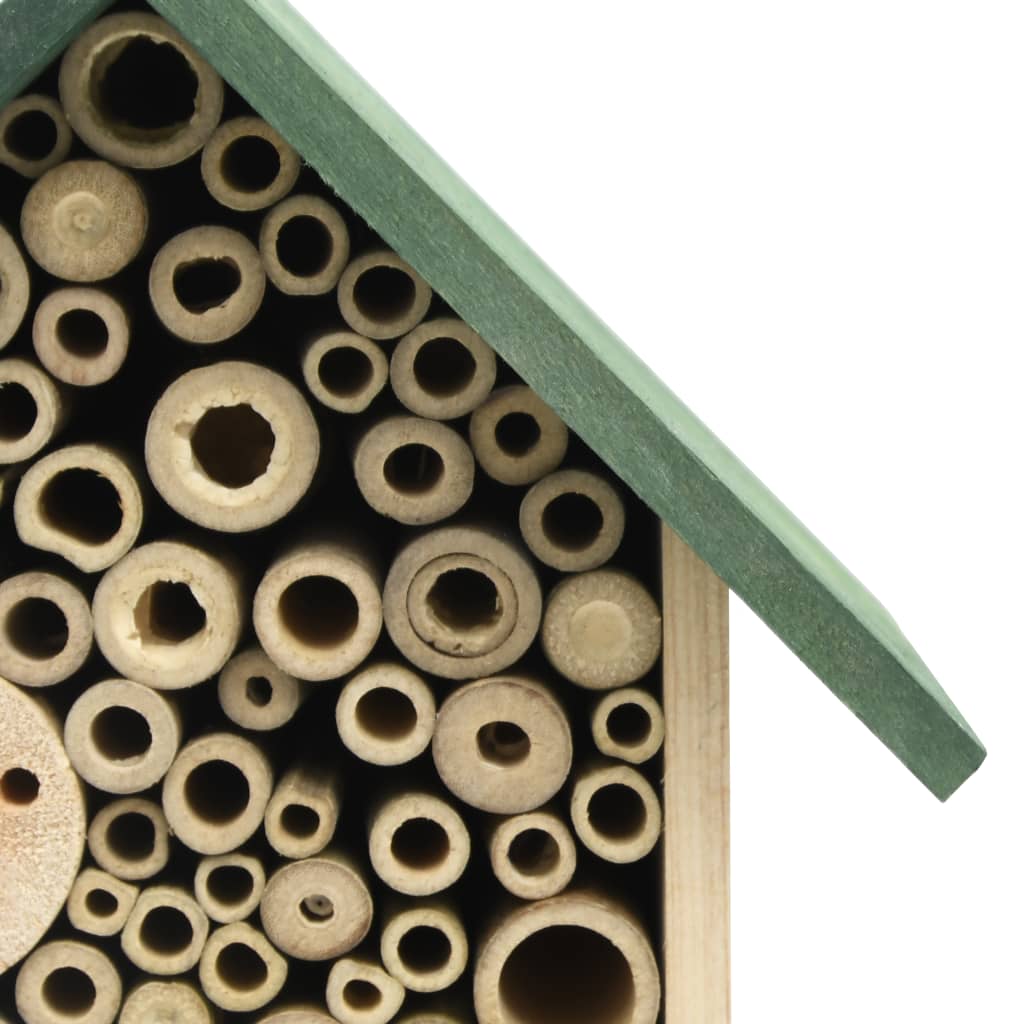 Insektenhotels 2 Stk. 23x14x29 cm Massivholz Tanne - Pazzar.ch