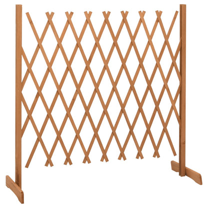 Garten-Rankzaun Orange 180x100 cm Massivholz Tanne - Pazzar.ch