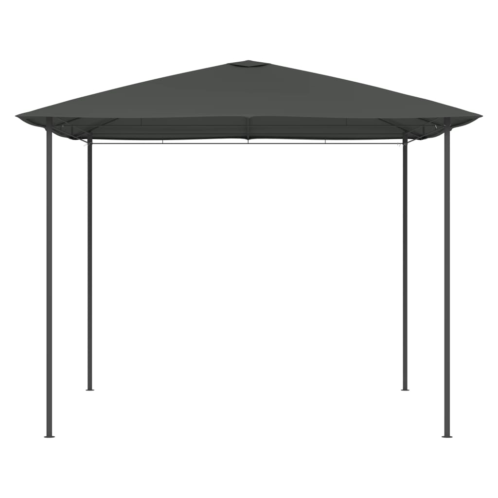 Pavillon 3x3x2,6 m Anthrazit 160 g/m² - Pazzar.ch