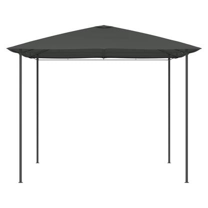 Pavillon 3x3x2,6 m Anthrazit 160 g/m² - Pazzar.ch