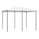 Pavillon 3x4x2,6 m Creme 160 g/m²