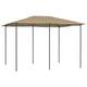 Pavillon 3x4x2,6 m Taupe 160 g/m²