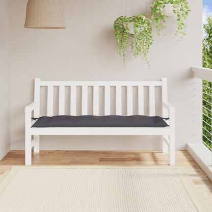 Gartenbank-Auflage Anthrazit 150x50x7 cm Oxford-Gewebe - Pazzar.ch