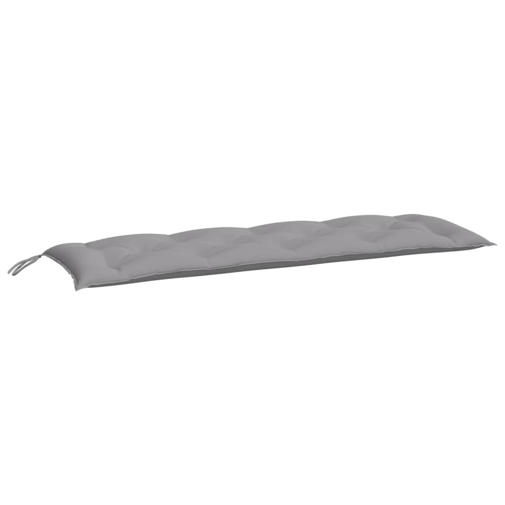 Gartenbank-Auflage Grau 150x50x7 cm Oxford-Gewebe - Pazzar.ch