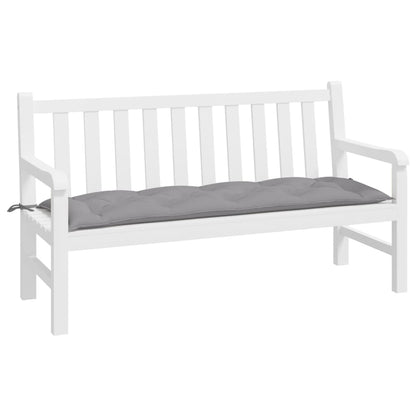 Gartenbank-Auflage Grau 150x50x7 cm Oxford-Gewebe - Pazzar.ch