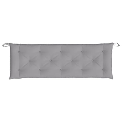 Gartenbank-Auflage Grau 150x50x7 cm Oxford-Gewebe - Pazzar.ch
