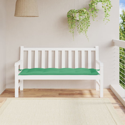 Gartenbank-Auflage Grün 150x50x7 cm Oxford-Gewebe - Pazzar.ch