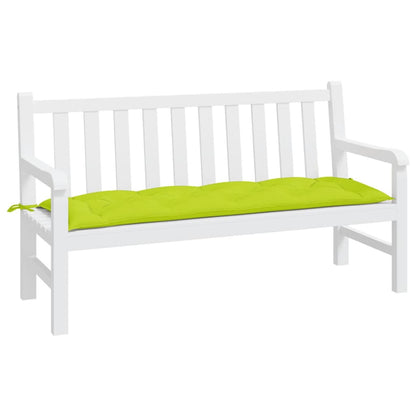 Gartenbank-Auflage Hellgrün 150x50x7 cm Oxford-Gewebe - Pazzar.ch