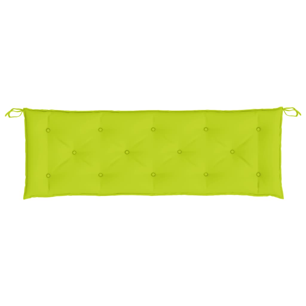 Gartenbank-Auflage Hellgrün 150x50x7 cm Oxford-Gewebe - Pazzar.ch