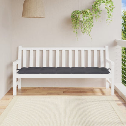 Gartenbank-Auflage Anthrazit 180x50x7 cm Oxford-Gewebe - Pazzar.ch