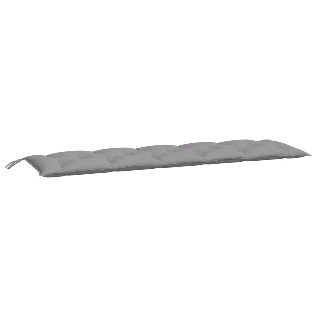 Gartenbank-Auflage Grau 180x50x7 cm Oxford-Gewebe - Pazzar.ch