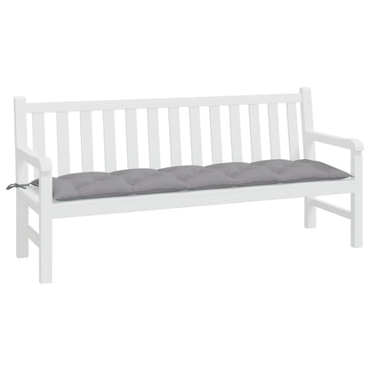 Gartenbank-Auflage Grau 180x50x7 cm Oxford-Gewebe - Pazzar.ch