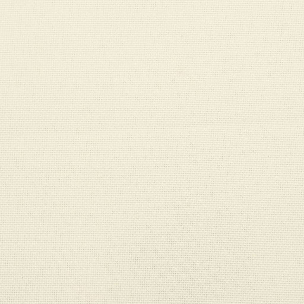Gartenbank-Auflage Cremeweiß 180x50x7 cm Oxford-Gewebe - Pazzar.ch