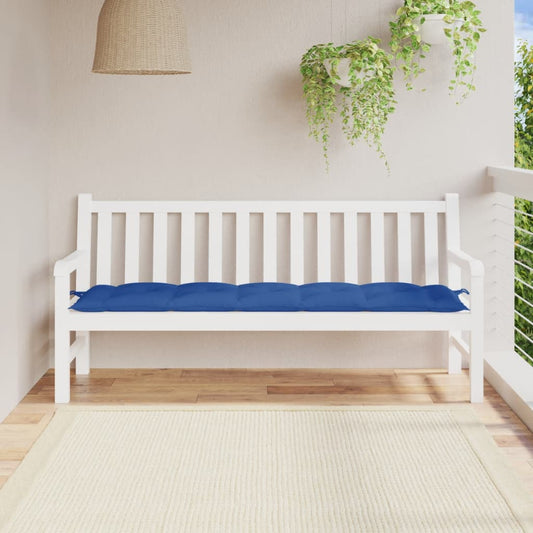 Gartenbank-Auflage Blau 180x50x7 cm Oxford-Gewebe - Pazzar.ch