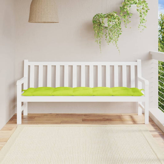 Gartenbank-Auflage Hellgrün 180x50x7 cm Oxford-Gewebe - Pazzar.ch