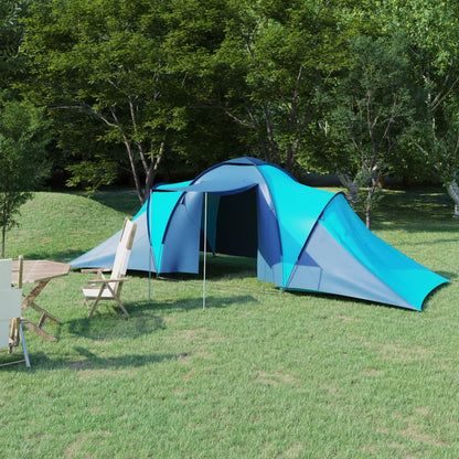 Campingzelt 6 Personen Blau und Hellblau - Pazzar.ch