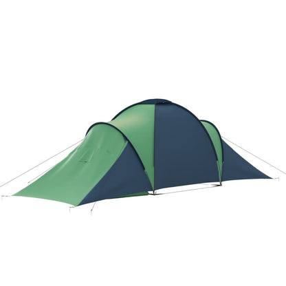 Campingzelt 6 Personen Blau und Grün - Pazzar.ch