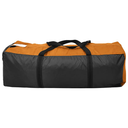 Campingzelt 6 Personen Grau und Orange - Pazzar.ch