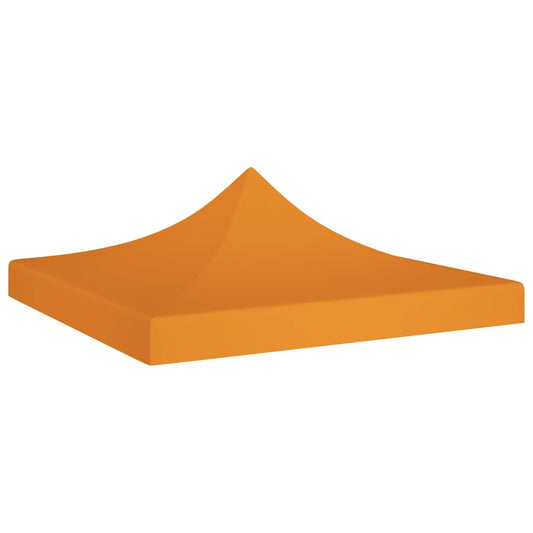 Partyzelt-Dach 3x3 m Orange 270 g/m² - Pazzar.ch