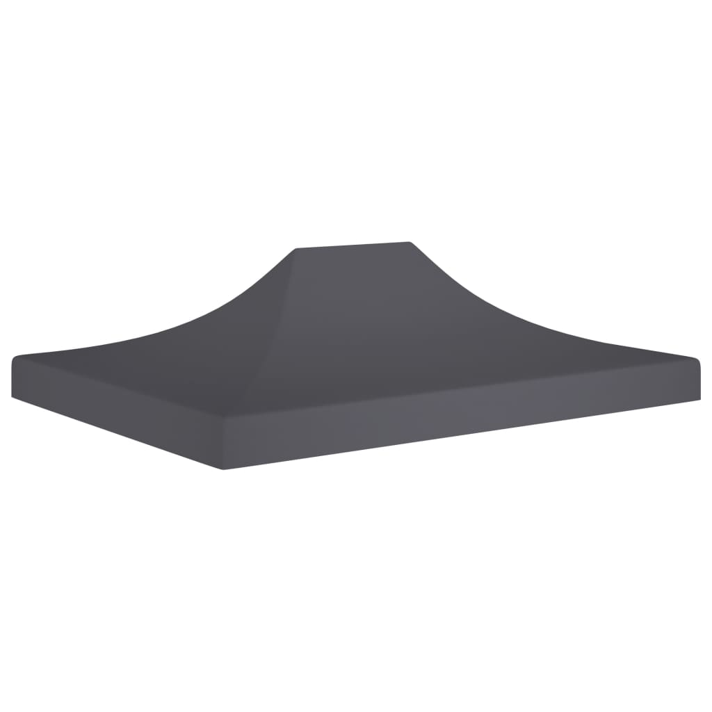 Partyzelt-Dach 4x3 m Anthrazit 270 g/m² - Pazzar.ch
