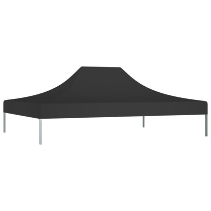 Partyzelt-Dach 4x3 m Schwarz 270 g/m² - Pazzar.ch