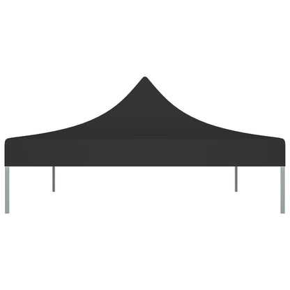 Partyzelt-Dach 4x3 m Schwarz 270 g/m² - Pazzar.ch