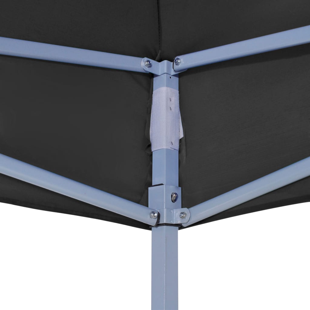 Partyzelt-Dach 4x3 m Schwarz 270 g/m² - Pazzar.ch