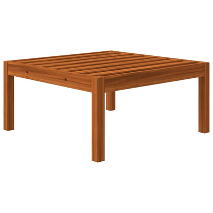 4-tlg. Garten-Lounge-Set mit Kissen Cremeweiß Massivholz Akazie - Pazzar.ch