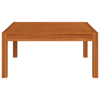 4-tlg. Garten-Lounge-Set mit Kissen Cremeweiß Massivholz Akazie - Pazzar.ch