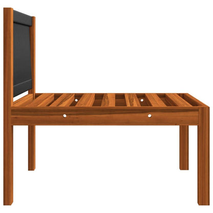 8-tlg. Garten-Lounge-Set mit Kissen Cremeweiß Massivholz Akazie - Pazzar.ch