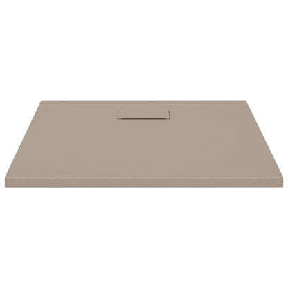 Duschwanne SMC Braun 80x80 cm - Pazzar.ch