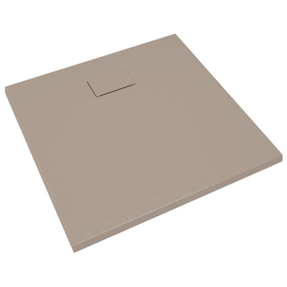 Duschwanne SMC Braun 90x80 cm - Pazzar.ch