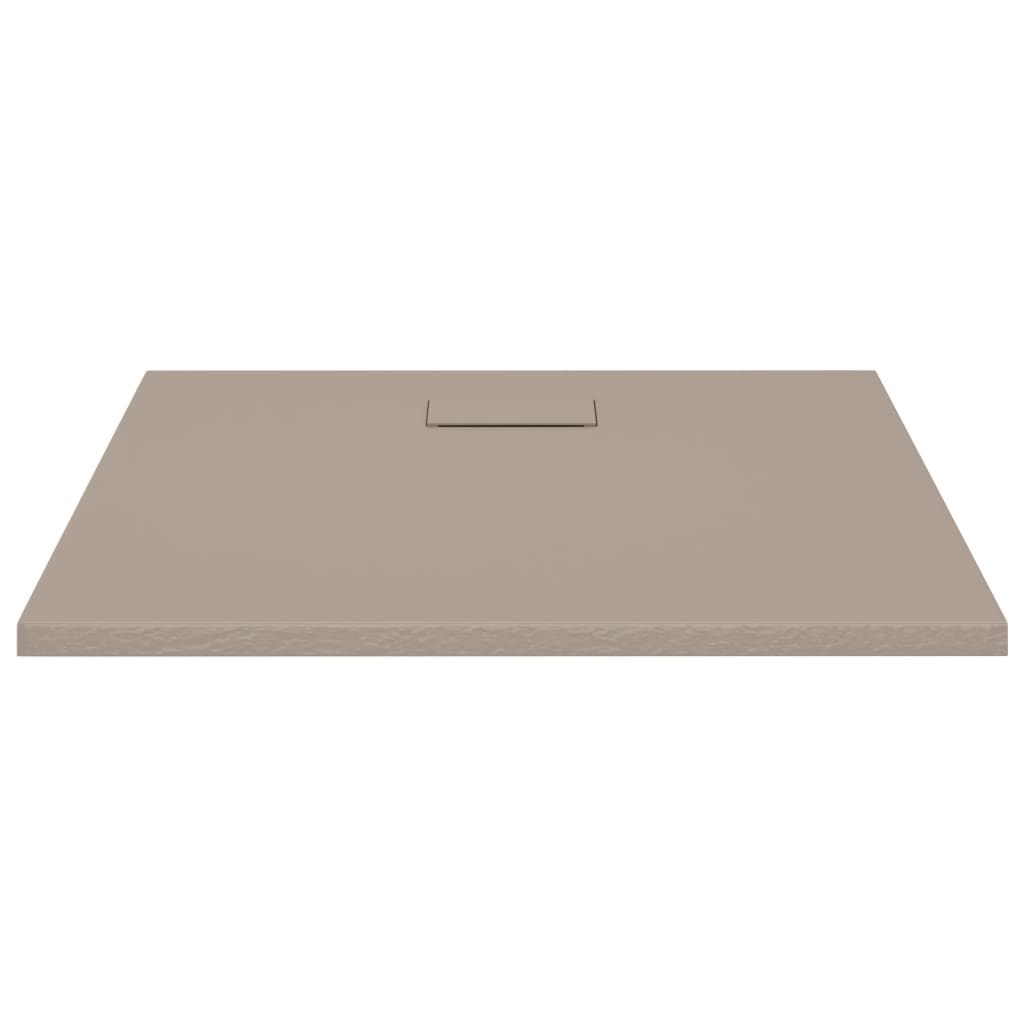 Duschwanne SMC Braun 90x80 cm - Pazzar.ch