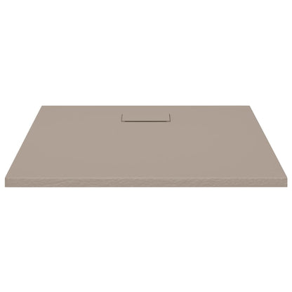 Duschwanne SMC Braun 90x80 cm - Pazzar.ch
