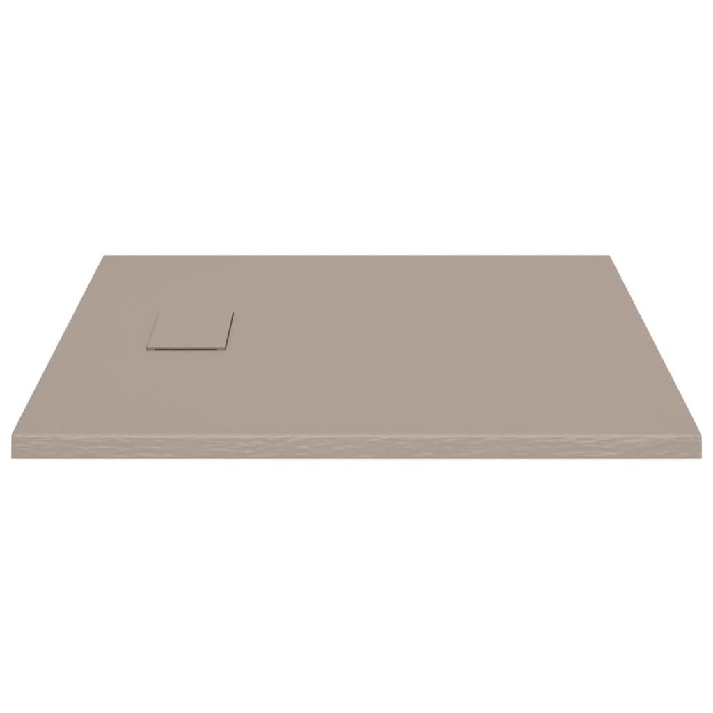 Duschwanne SMC Braun 90x80 cm - Pazzar.ch