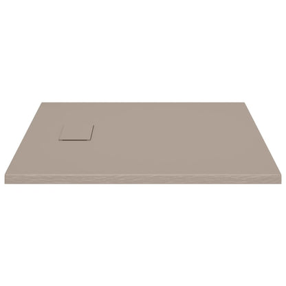 Duschwanne SMC Braun 90x80 cm - Pazzar.ch