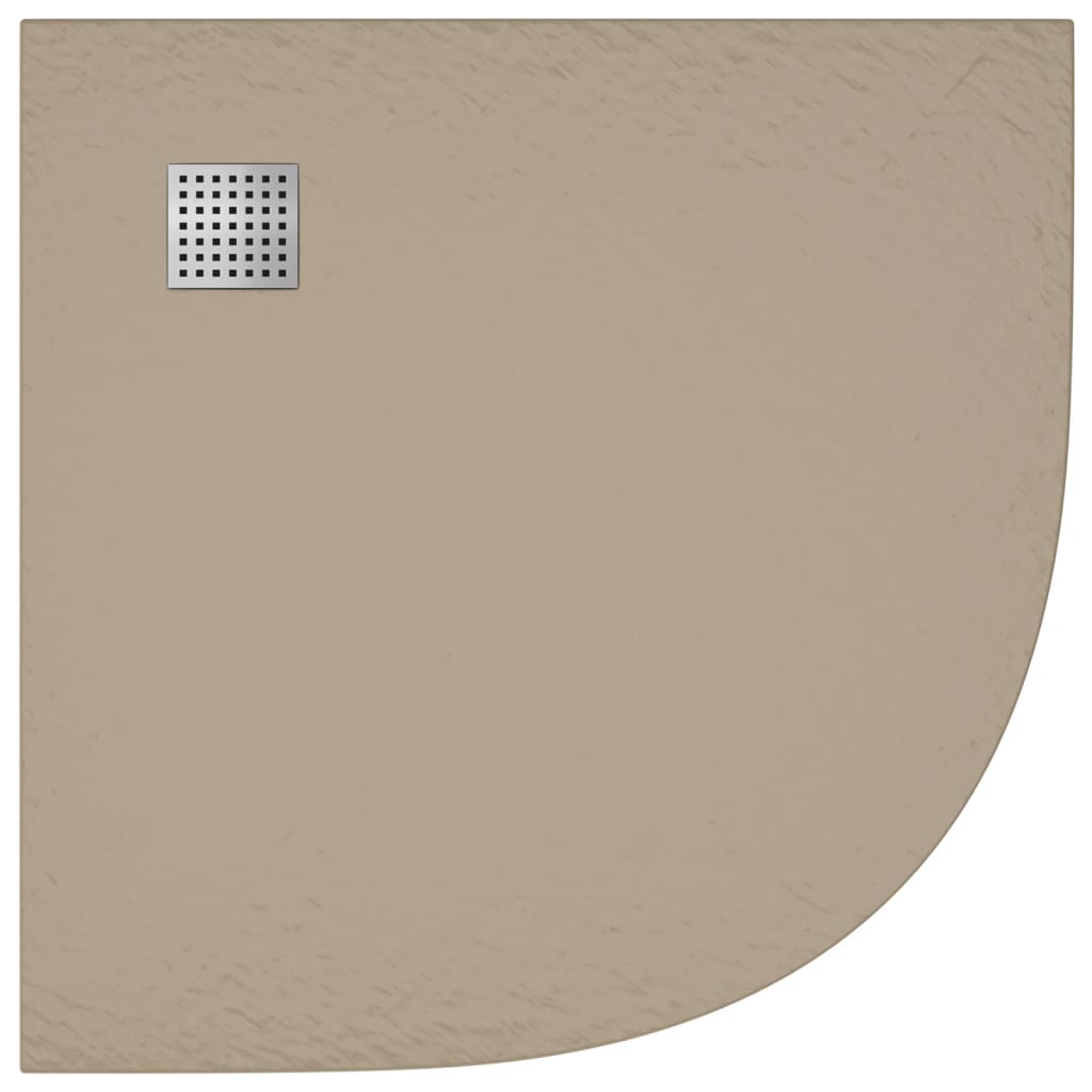 Duschwanne SMC Braun 90x90 cm - Pazzar.ch