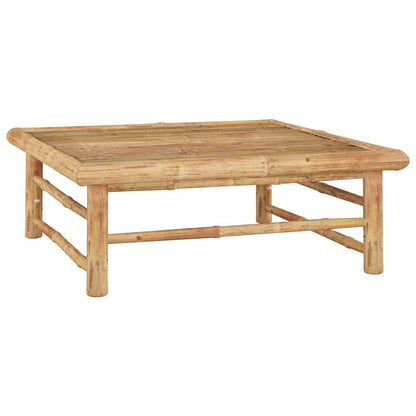 4-tlg. Garten-Lounge-Set mit Dunkelgrauen Kissen Bambus - Pazzar.ch