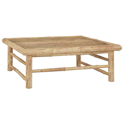 12-tlg. Garten-Lounge-Set mit Cremeweißen Kissen Bambus - Pazzar.ch