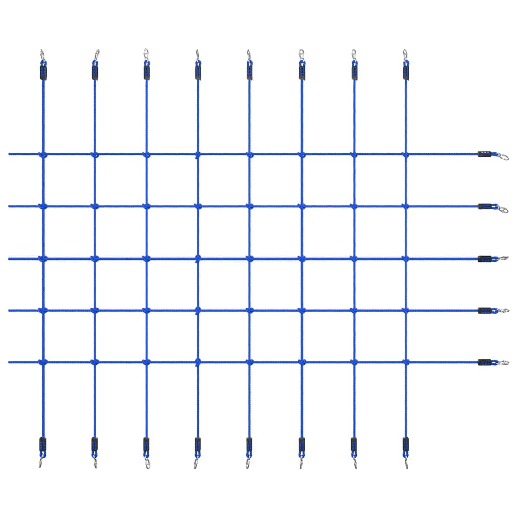 Kletternetz 200x150 cm Blau