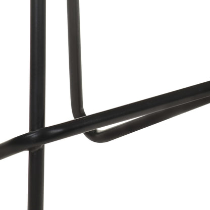 Barhocker 4 Stk. Schwarz Echtleder - Pazzar.ch