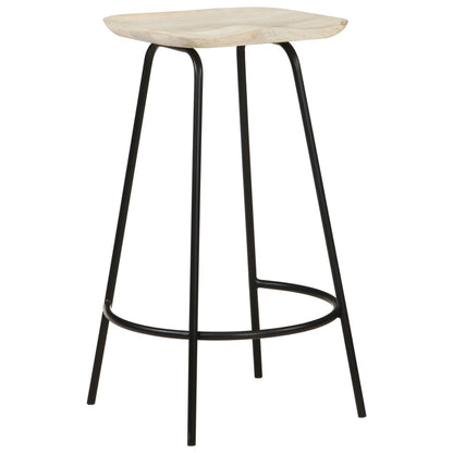 Barhocker 4 Stk. Mango Massivholz - Pazzar.ch