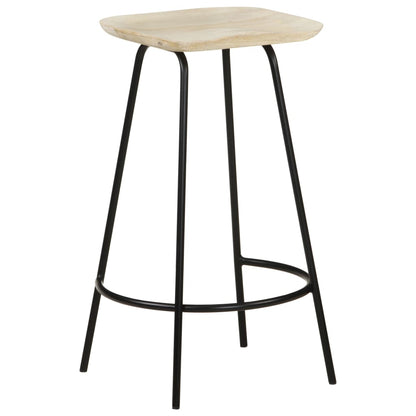 Barhocker 4 Stk. Mango Massivholz - Pazzar.ch
